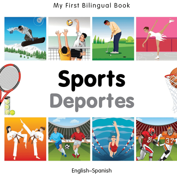 Marissa's Books & Gifts, LLC 9781840597608 My First Bilingual Book: Sports (English–Spanish)