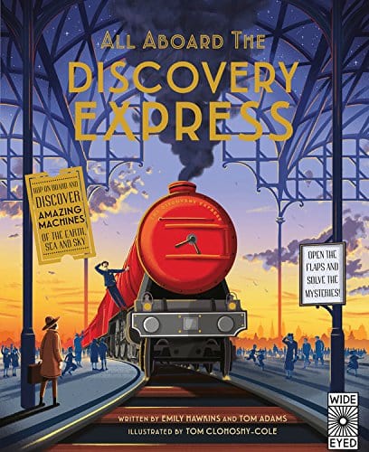 Marissa's Books & Gifts, LLC 9781847809902 All Aboard the Discovery Express: Open the Flaps and Solve the Mysteries
