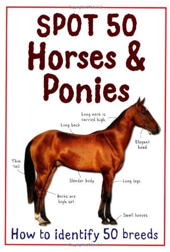 Marissa's Books & Gifts, LLC 9781848106024 Spot 50 Horses and Ponies: How to Identify 50 Breeds