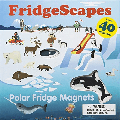 Marissa's Books & Gifts, LLC 9781856699709 FridgeScapes: Polar Fridge Magnets