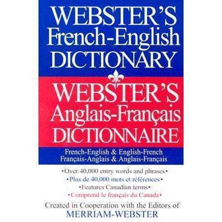 Marissa's Books & Gifts, LLC 9781892859792 Webster's French-English Dictionary