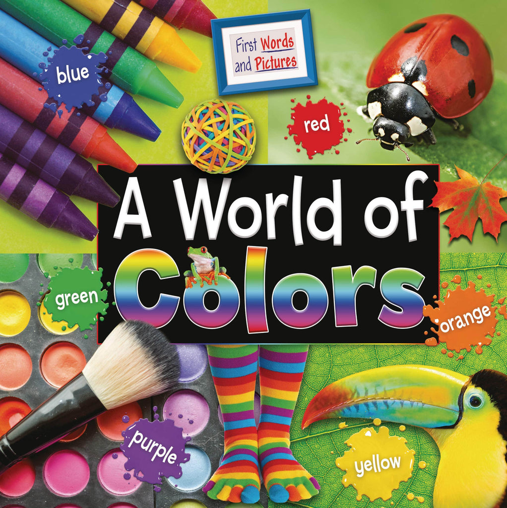 Marissa's Books & Gifts, LLC 9781911341857 A World of Colors: First Words and Pictures