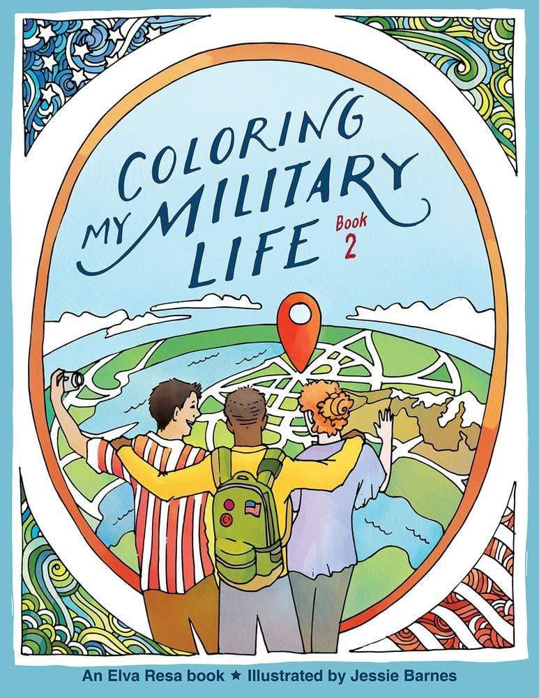 Marissa's Books & Gifts, LLC 9781934617380 Coloring My Military Life―Book 2