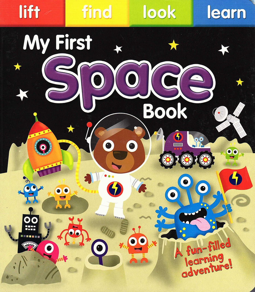 Marissa's Books & Gifts, LLC 9781936371211 Lift, Look, Find and Learn Space SMALL