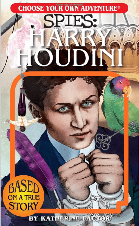 Marissa's Books & Gifts, LLC 9781937133368 Harry Houdini: Choose Your Own Adventure Spies