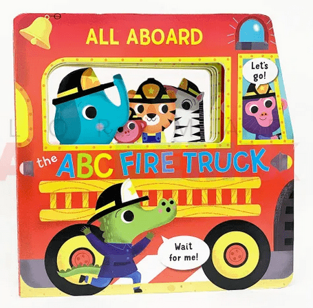 Marissa's Books & Gifts, LLC 9781942407485 All Aboard- ABC Firetruck