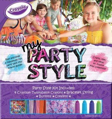 Marissa's Books & Gifts, LLC 9781944991258 Crayola My Party Style
