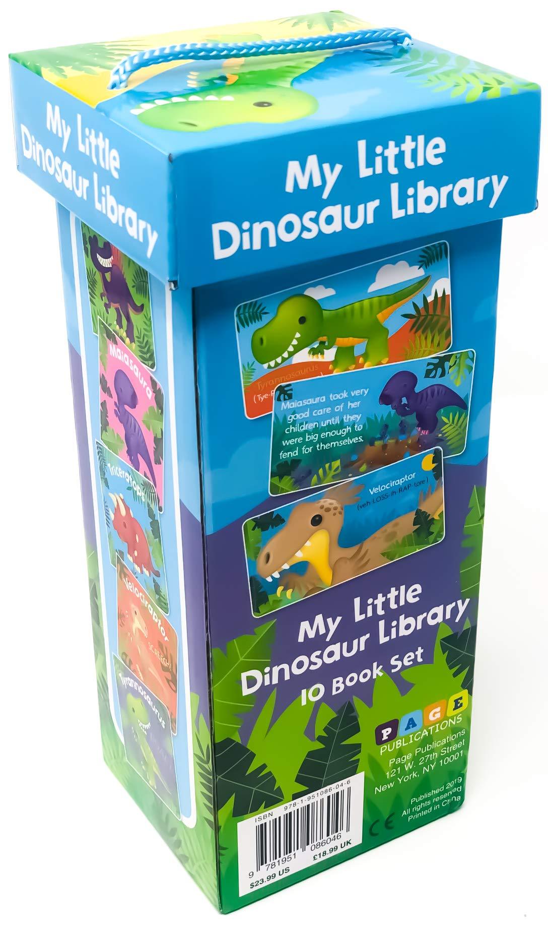 Marissa's Books & Gifts, LLC 9781951086046 Little Dinosaur Library (10 Book Set)