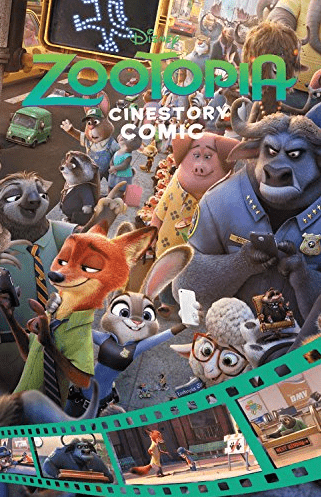 Marissa's Books & Gifts, LLC 9781988032870 Disney Zootopia Cinestory Comic