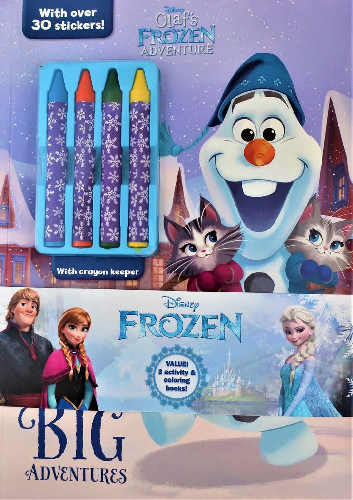 Marissa's Books & Gifts, LLC 9785000322628 Disney's Frozen (3 Activity Book & Coloring Book Set)
