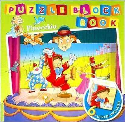 Puzzle Block Book: Pinocchio