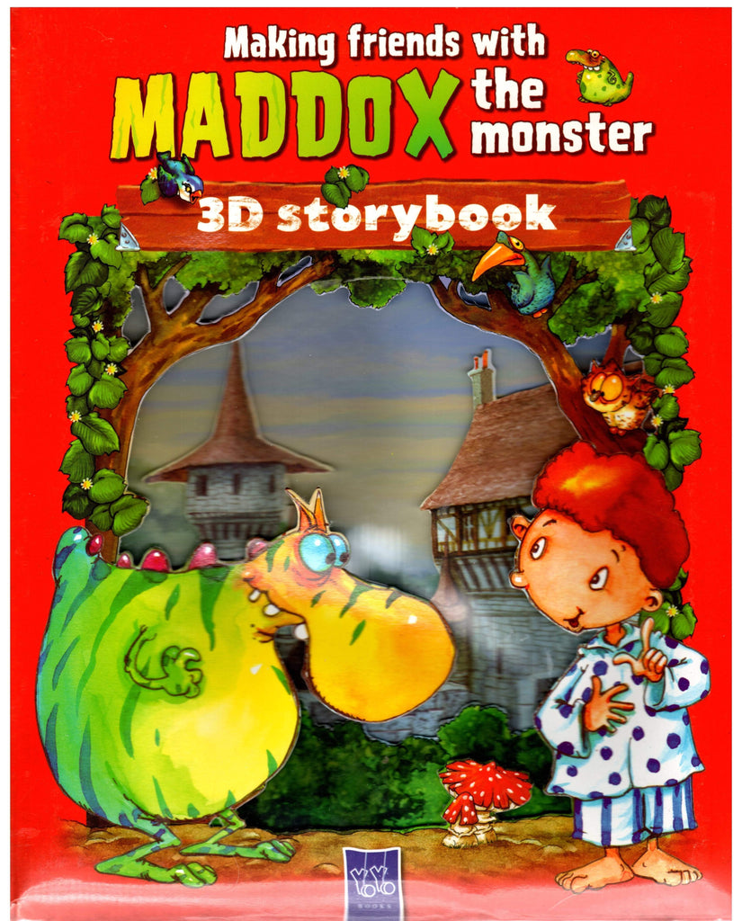 Marissa's Books & Gifts, LLC 9789460338410 Making friends with the monster: 3D storybook