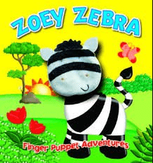 Marissa's Books & Gifts, LLC 9789461515636 Finger Puppet Adventures: Zoey Zebra