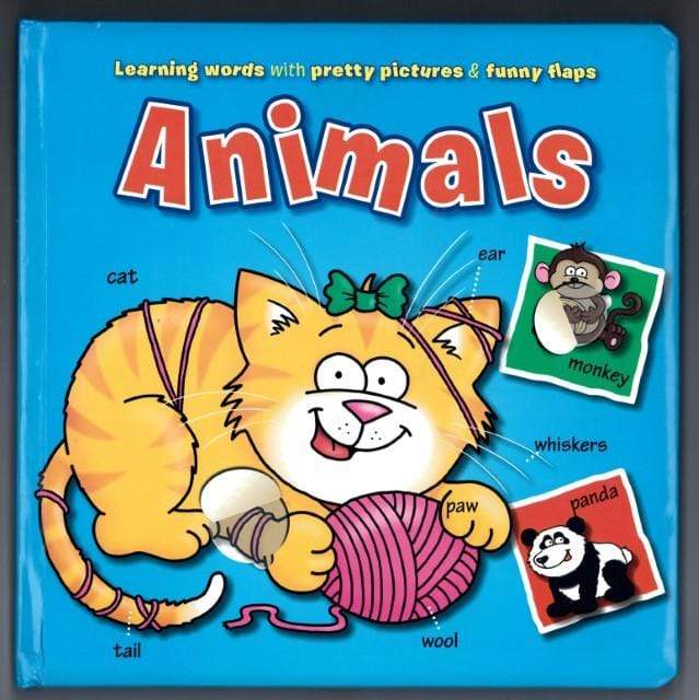 Marissa's Books & Gifts, LLC 9789461951557 Learning Words With Pretty Pictures And funny flaps: Animals