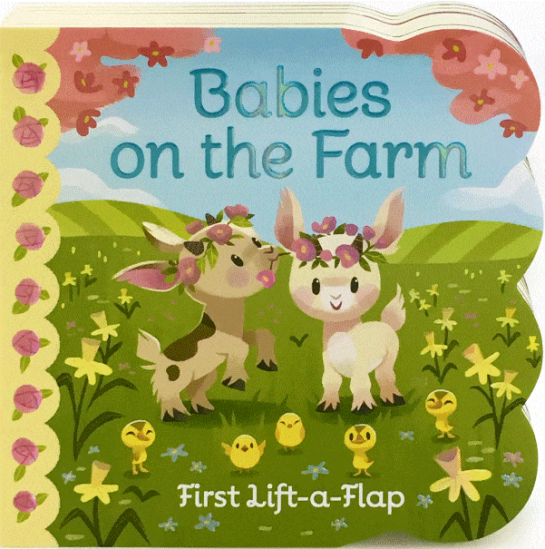 Marissa's Books & Gifts, LLC Baby Animals First Lift-a-Flap Board Book Collection (4 Books)