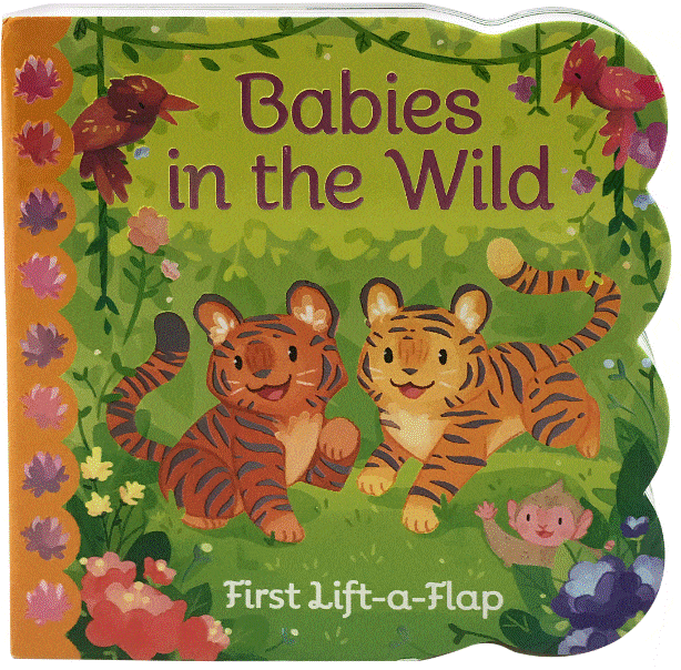 Marissa's Books & Gifts, LLC Baby Animals First Lift-a-Flap Board Book Collection (4 Books)