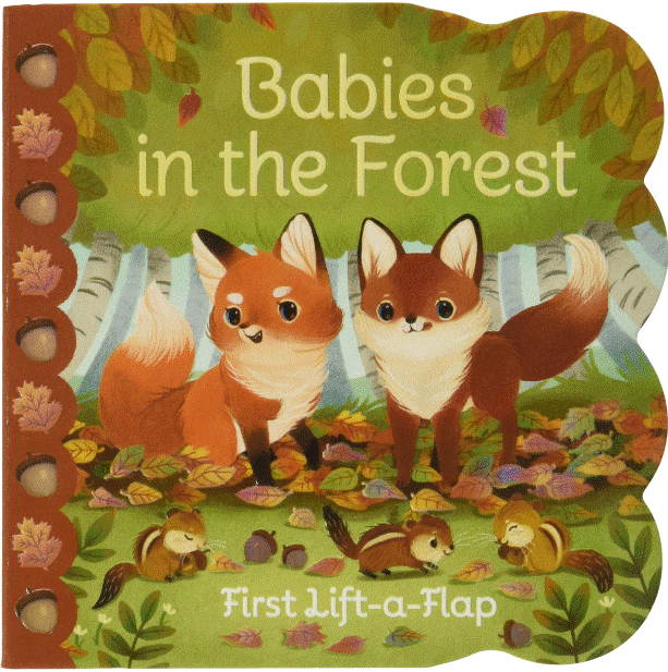 Marissa's Books & Gifts, LLC Baby Animals First Lift-a-Flap Board Book Collection (4 Books)