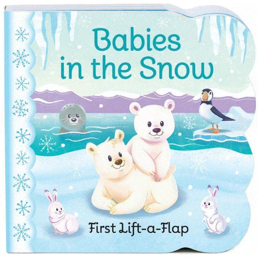 Marissa's Books & Gifts, LLC Baby Animals First Lift-a-Flap Board Book Collection (4 Books)