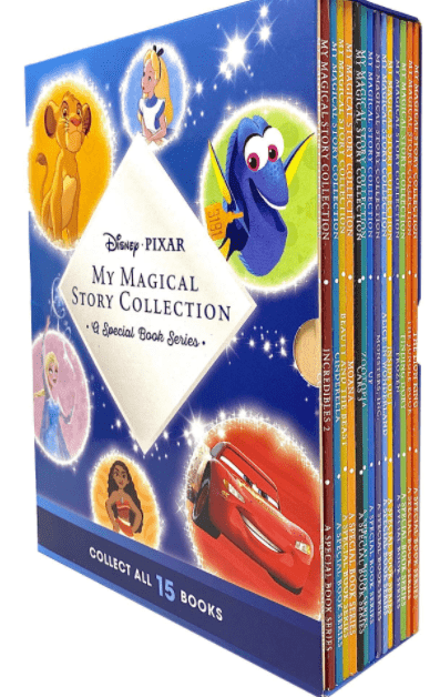 Marissa's Books & Gifts, LLC DISNEYBOX Disney Pixar: My Magical Story Collection 15 Book Set