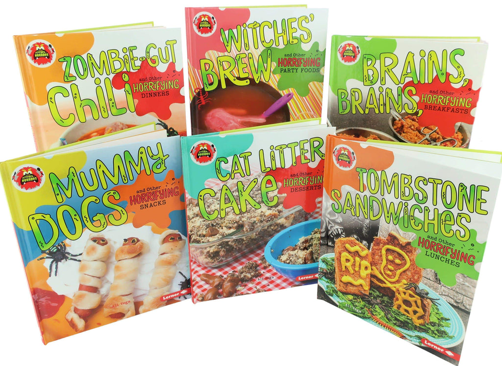 Kitchen Horrors Kids Cookbook Set (6 Books)