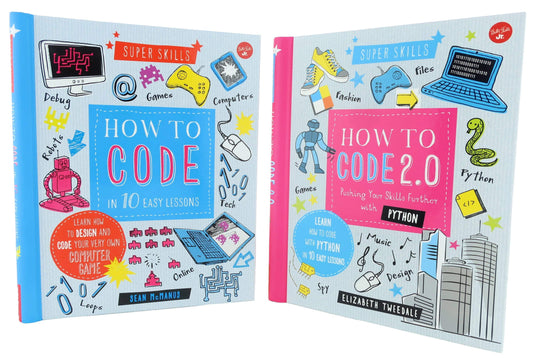 Marissa's Books & Gifts, LLC M0239 How to Code - Spiral Bound (2 Book Set)